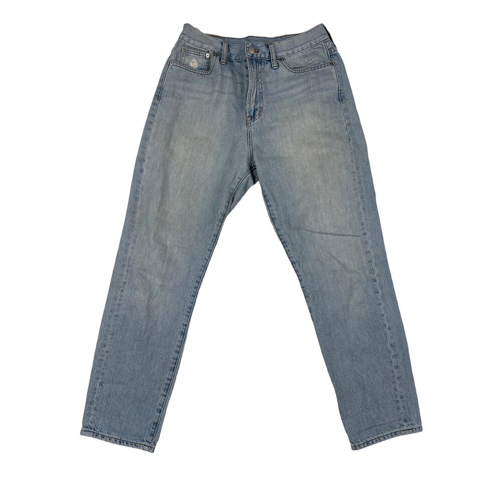 Madewell - Mom Jeans in Light Wash Blue